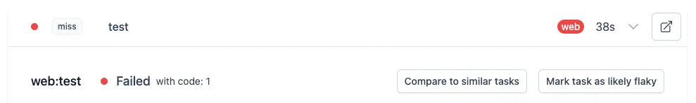 Mark task as likely flaky button